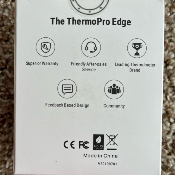 ThermoPro TP62 Indoor Outdoor Thermometer Wireless - Picture 2 of 8